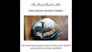 Low Sodium Farmers Cheese
