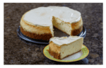 Lemon Almond Cheesecake